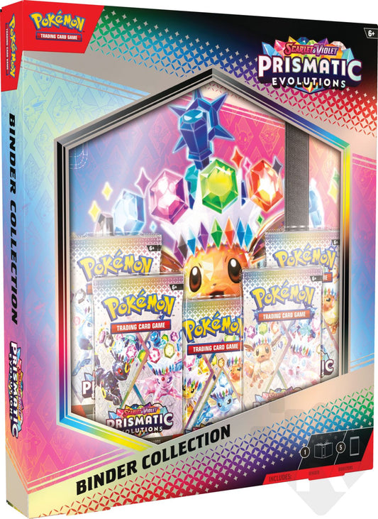 Pokémon TCG Scarlet & Violet Prismatic Evolutions Binder Collection